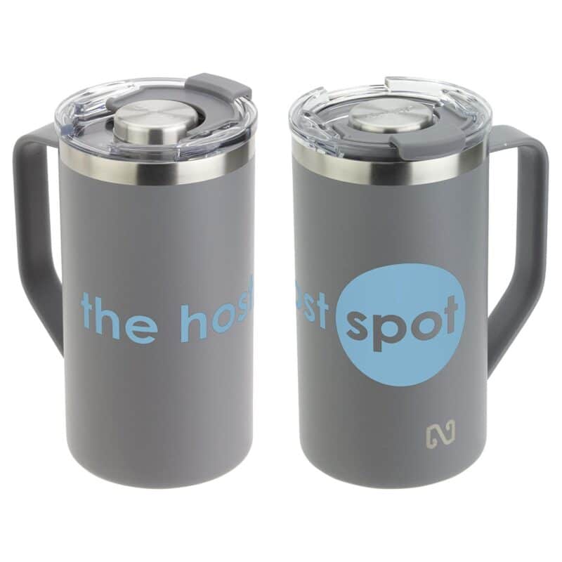 Custom NAYAD® Metro 20 oz Stainless Double-wall Mug - 6