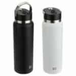 Custom NAYAD® Ranger 40 oz Stainless Double-wall Bottle with Flip-Top Spout - 1