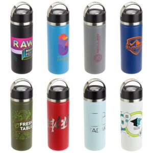 Custom NAYAD® Roamer 18 oz Stainless Double-wall Bottle