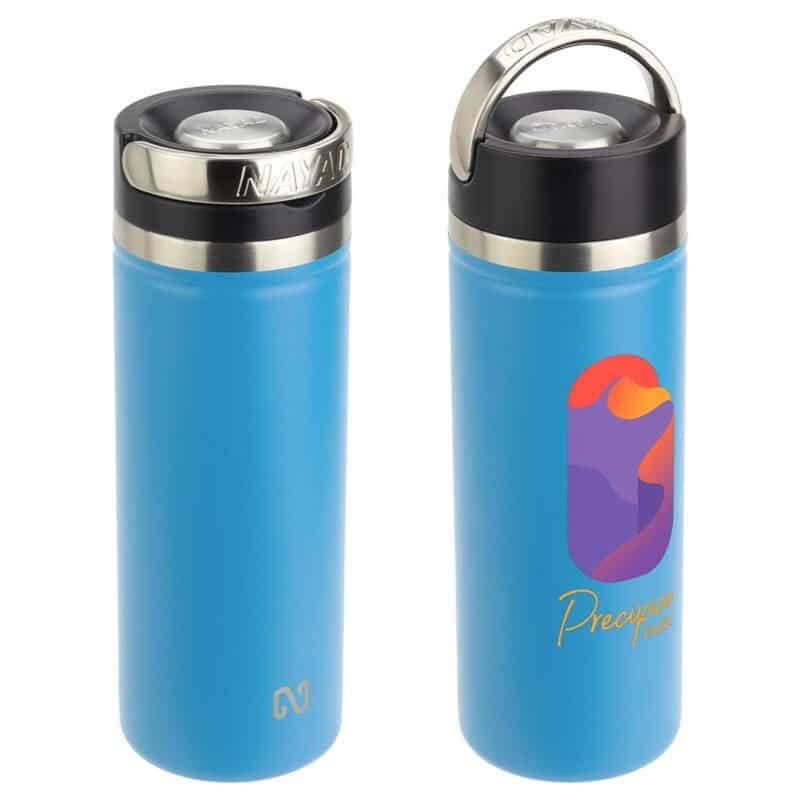 Custom NAYAD® Roamer 18 oz Stainless Double-wall Bottle - 4