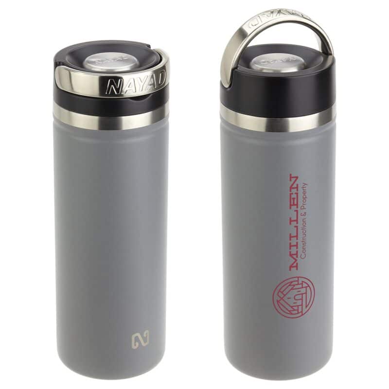 Custom NAYAD® Roamer 18 oz Stainless Double-wall Bottle - 6