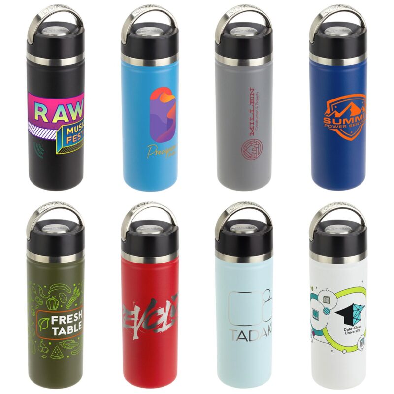 Custom NAYAD® Roamer 18 oz Stainless Double-wall Bottle