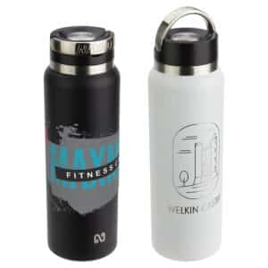 Custom NAYAD® Roamer 40 oz Stainless Double-wall Bottle