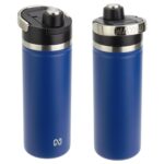 Custom NAYAD® Traveler 18 oz Stainless Double-wall Bottle with Twist-Top Spout - 9
